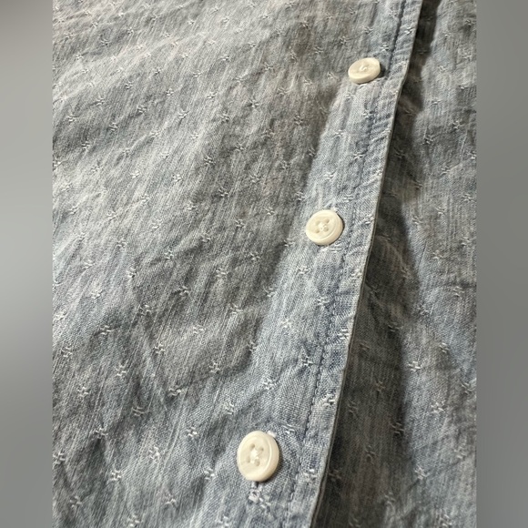 Joe Fresh 3/4 Sleeve Button Down Cotton Blouse Size S - Picture 2 of 8